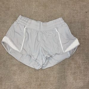 Lululemon 2.5” White Shorts